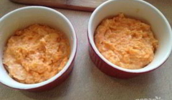 морковно-шпинатное суфле