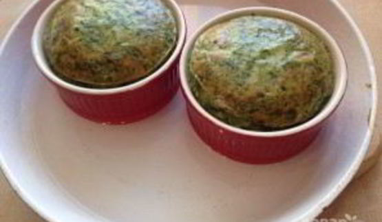 морковно-шпинатное суфле