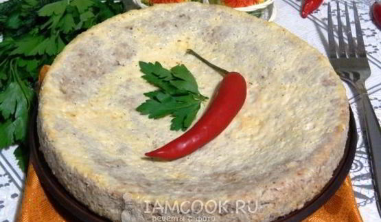 мясное суфле в духовке