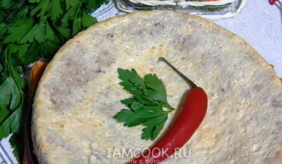 мясное суфле в духовке