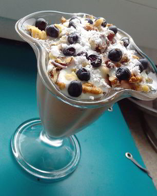 Низкокалорийное творожное суфле