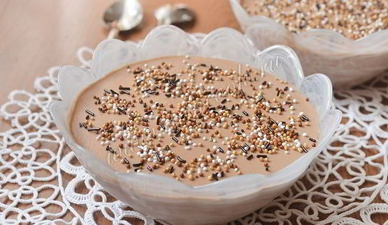 шоколадно-кофейное суфле