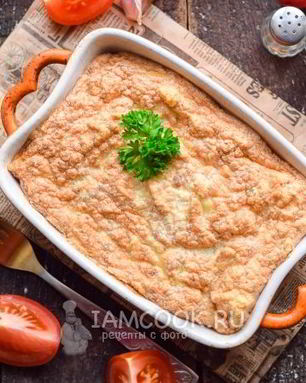 Суфле из индейки в духовке