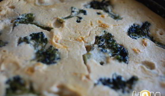 суфле из кабачков с брокколи