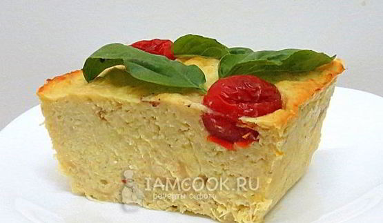 суфле из кабачков