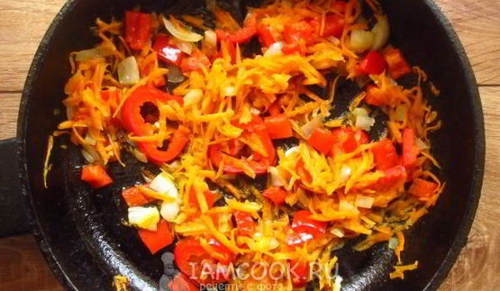 суфле из куриной печени с овощами