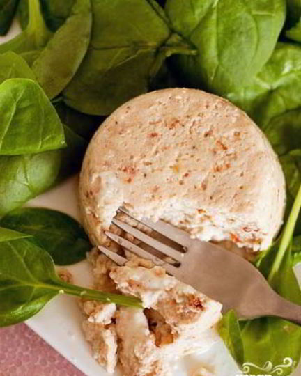 Рецепт суфле из курицы с творогом