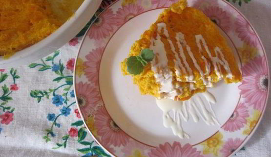 суфле из моркови и творога