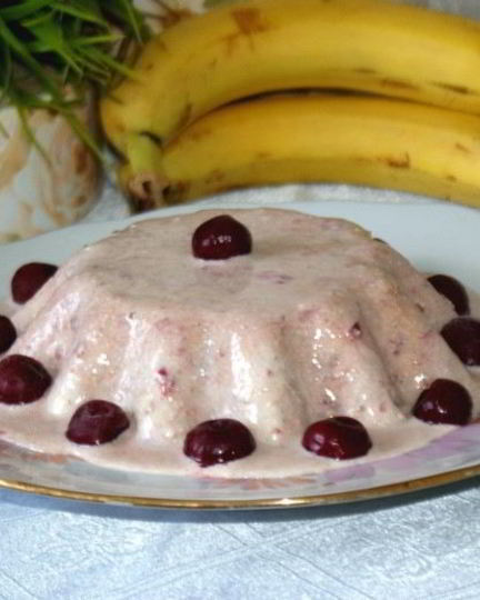 Рецепт суфле с вишней