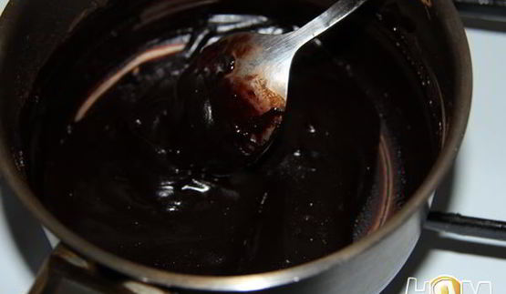 суфле творожно-банановое с шоколадом