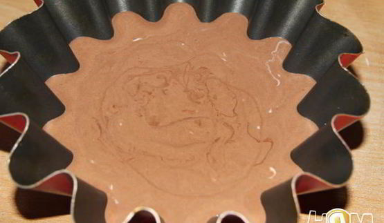 суфле творожно-банановое с шоколадом