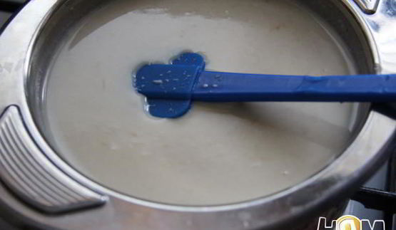 суфле творожно-банановое с шоколадом