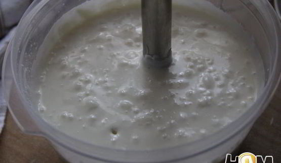 суфле творожно-банановое с шоколадом