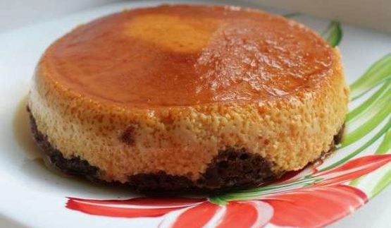 торт-суфле карамельно-молочный