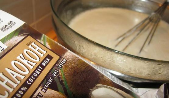 торт-суфле кокосовое вдохновение