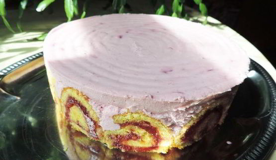 торт-суфле малиновый звон