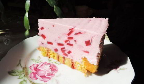 торт-суфле малиновый звон