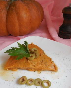 Тыквенно-оливковое суфле