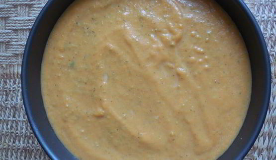 тыквенно-оливковое суфле