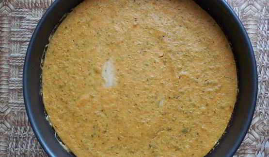 тыквенно-оливковое суфле