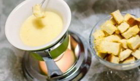 сырное фондю без вина