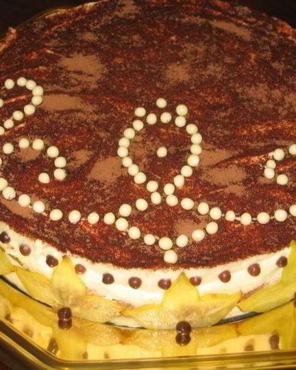 Рецепт дынного торта-тирамису