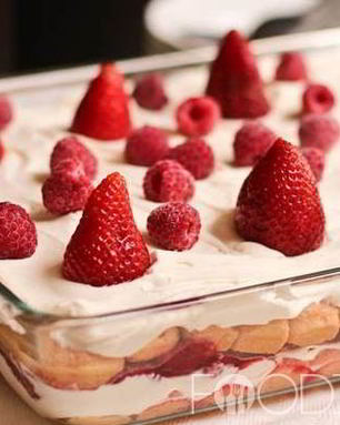 Клубничный тирамису