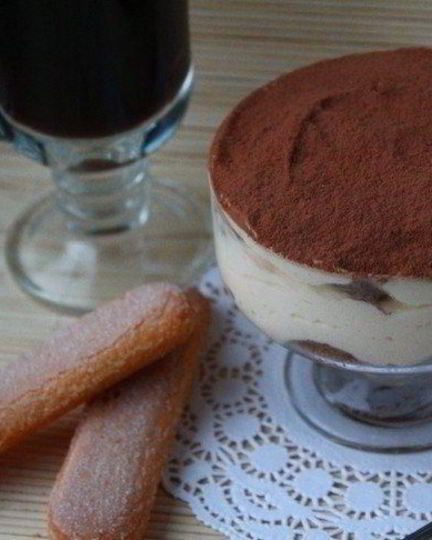 Рецепт кофейного тирамису с коньяком