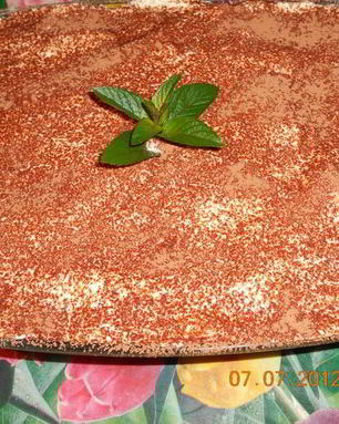 Мятный тирамису