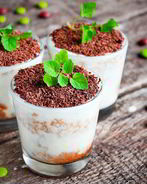 Парфе Тирамису с маскарпоне и шоколадом