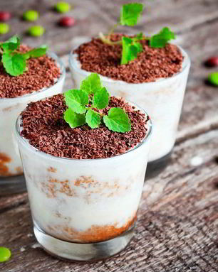 Парфе Тирамису с маскарпоне и шоколадом