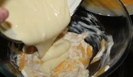 персиковый тирамису