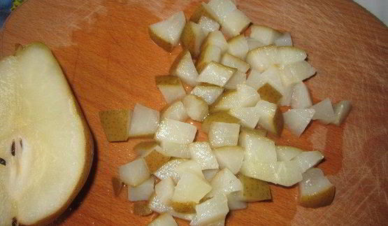 тирамису с грушей и лаймовым курдом