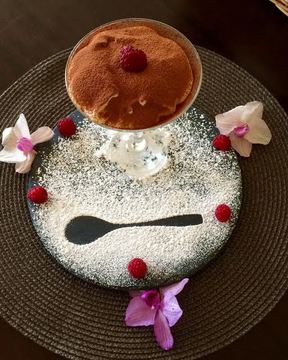 Тирамису с малиной