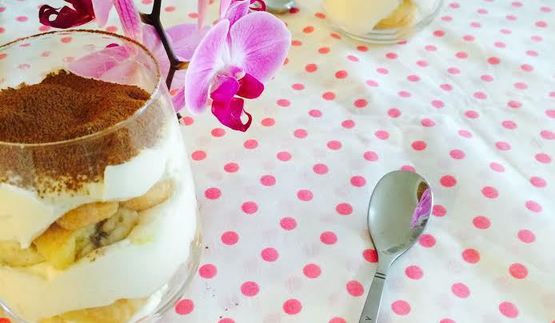 тирамису с манго и бананом