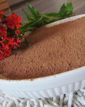 Творожно-мятный десерт