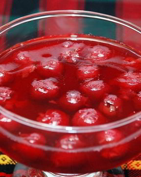 Вишневое желе