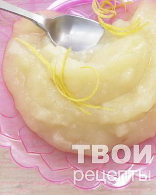 Яблочное пюре