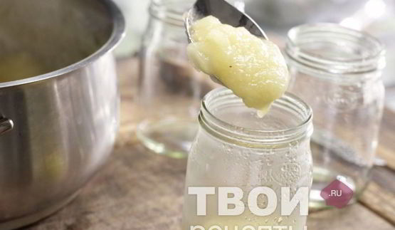яблочное пюре