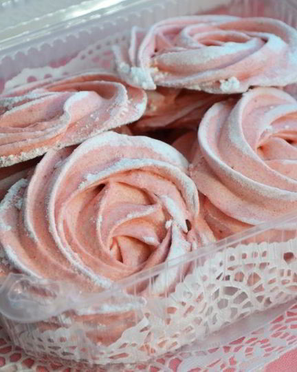 Рецепт клубничного зефира