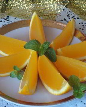 Желе Апельсиновые дольки