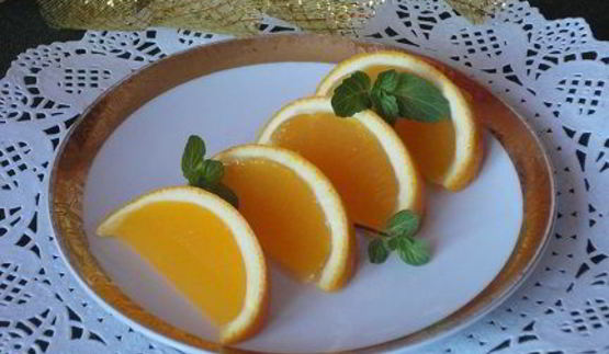желе апельсиновые дольки
