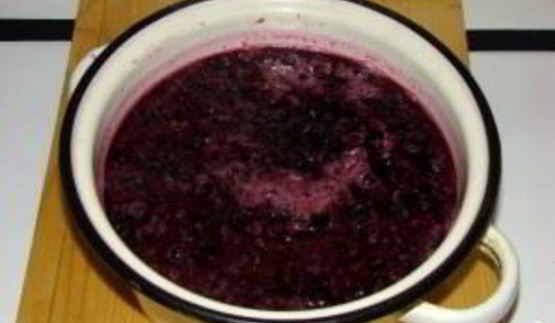 желе из черной смородины