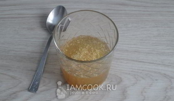 желе кружка пива из яблочного сока