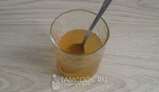 желе кружка пива из яблочного сока