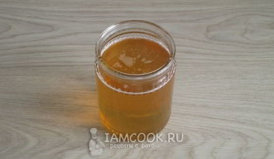 желе кружка пива из яблочного сока