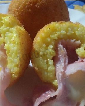 Аранчини с прошутто