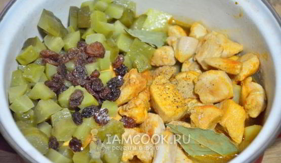 азу из курицы