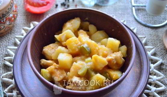 азу из курицы