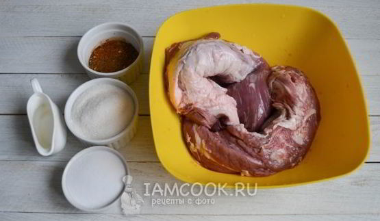 бастурма из свинины